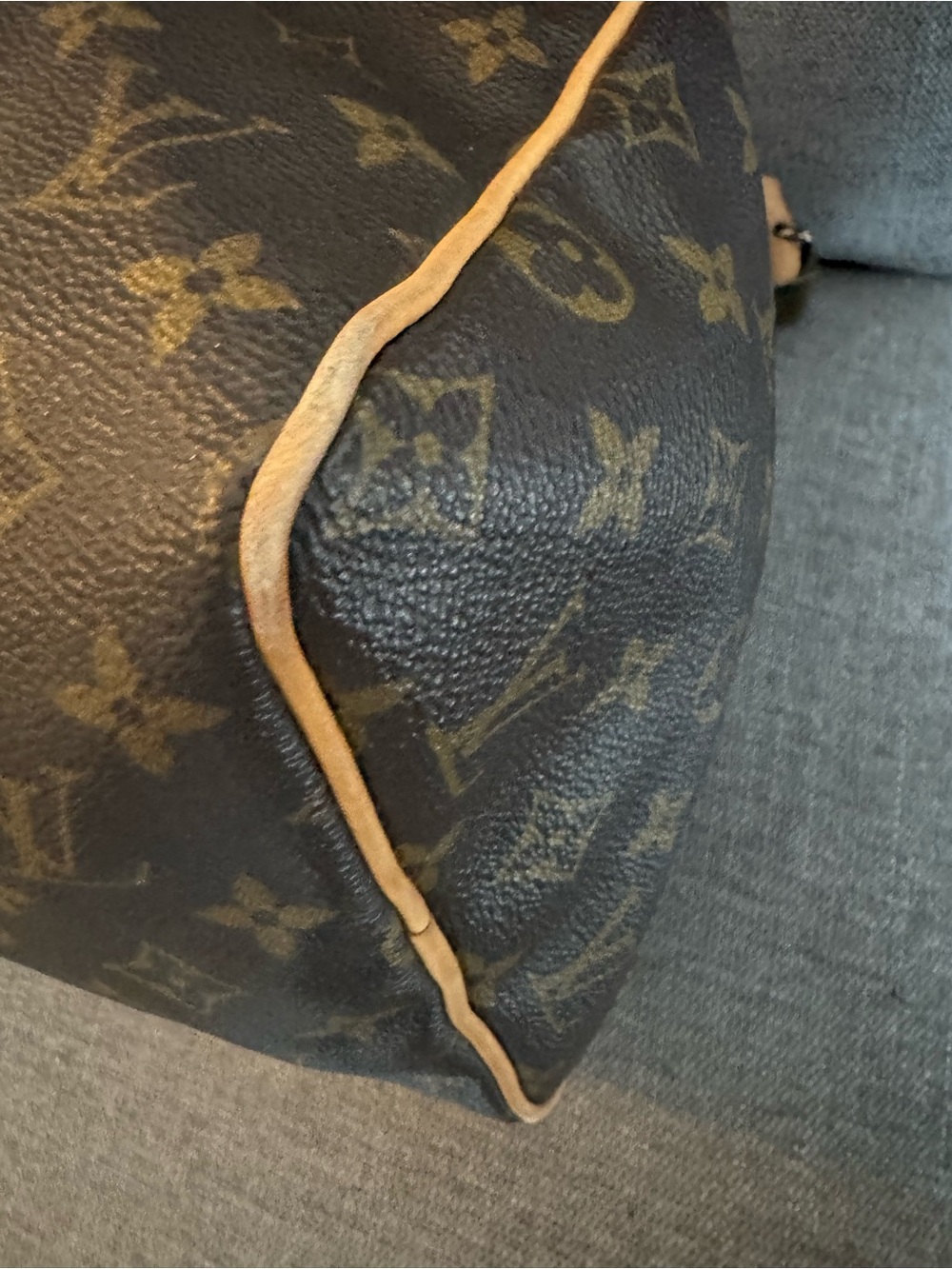 Louis Vuitton Speedy 30 Monogram Canvas Handbag SD4007 w/ Lock & Key - Picture 11 of 16